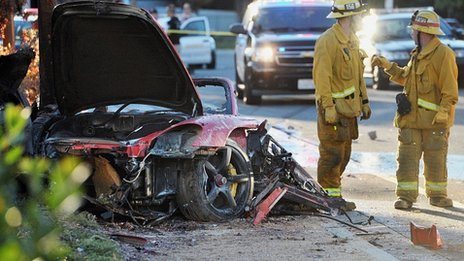Paul Walker Porsche crash