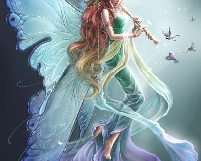 640x880 18445 Fairy 2d fantasy fairy picture image digital art