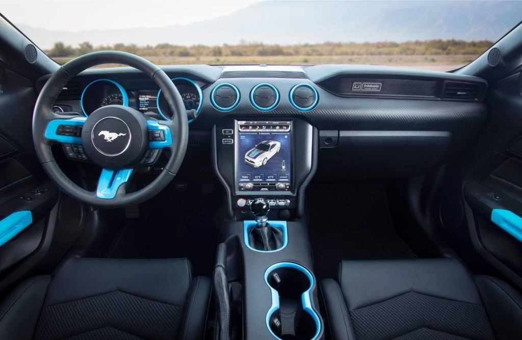 Mustang Lithium interior layout